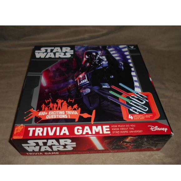 2015 Star Wars Trivia Game Cardinal Games #18801 Complete - Picture 6 of 8